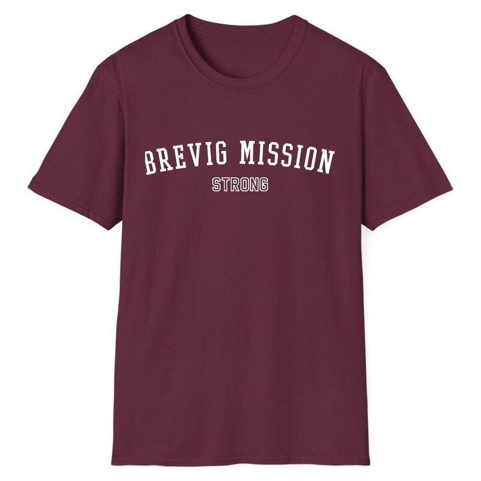 BREVIG MISSION STRONG — Maroon