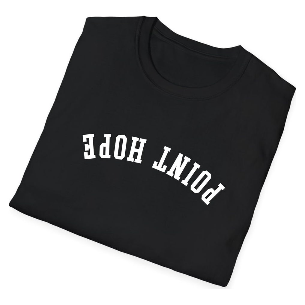 Point Hope ARCHED - UPSIDE DOWN — Black — view 4