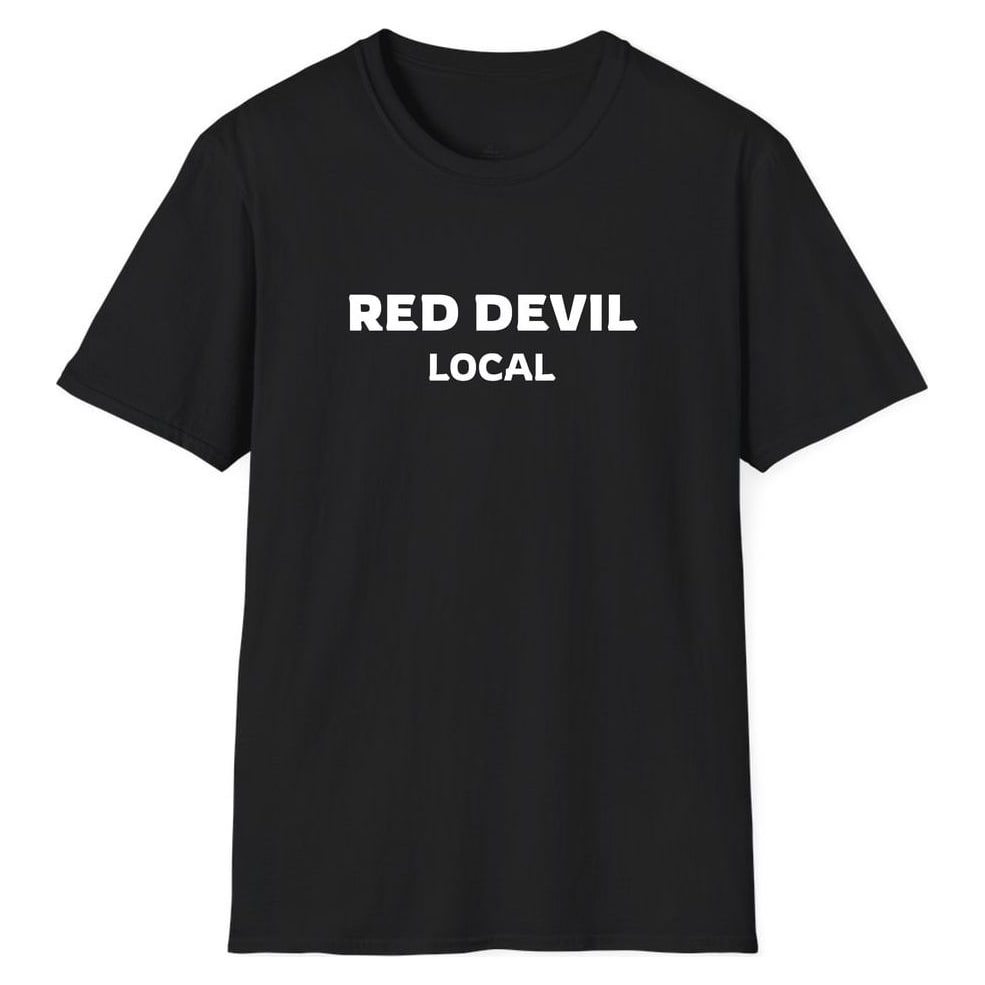 Red Devil LOCAL — Unisex Softstyle T-Shirt