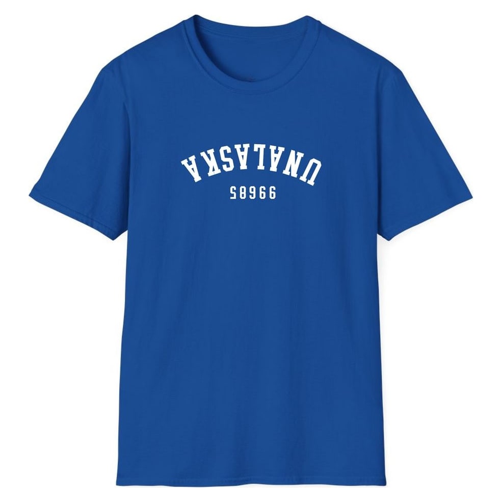 UNALASKA 99685 ARCHED - UPSIDE DOWN — Royal