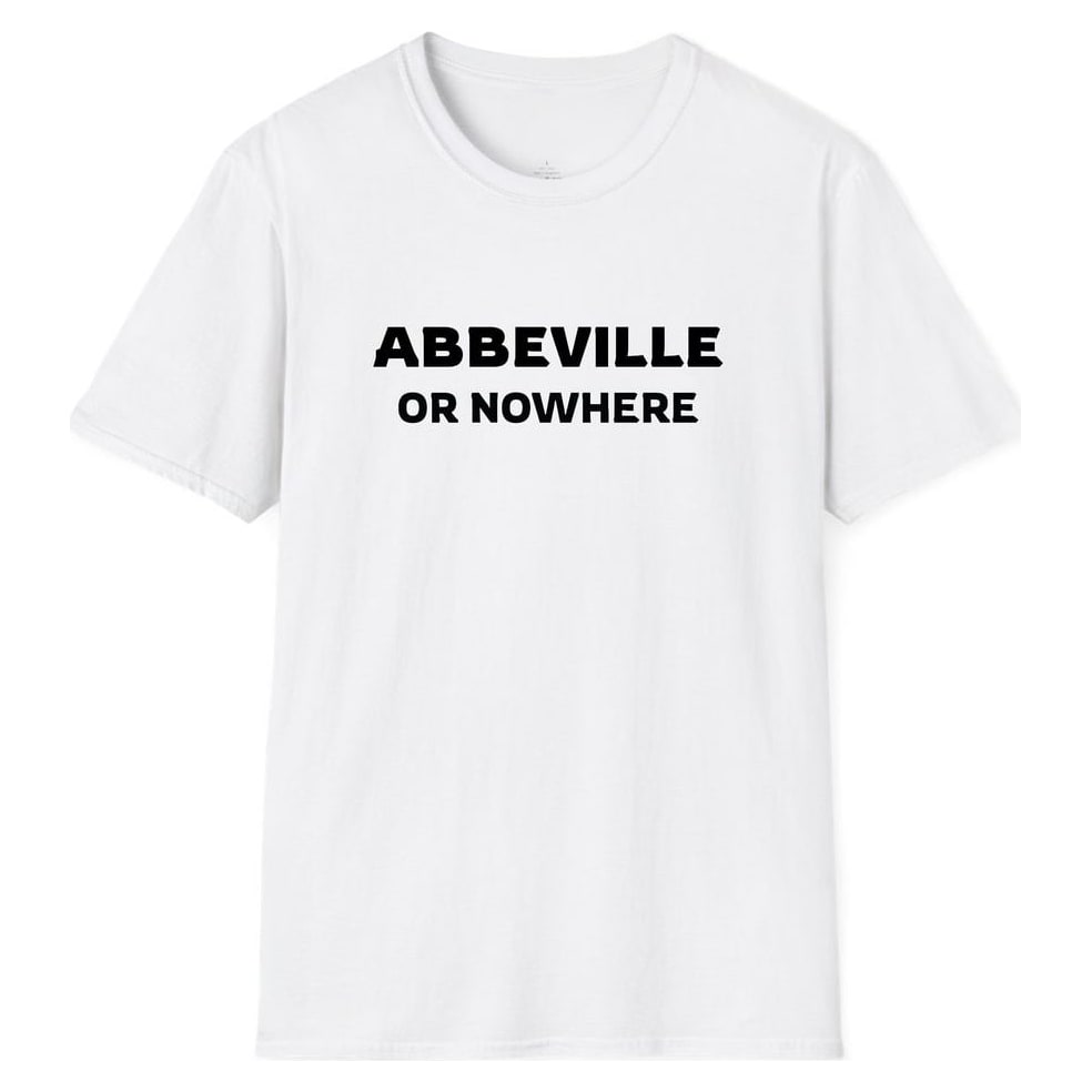 ABBEVILLE OR NOWHERE — White