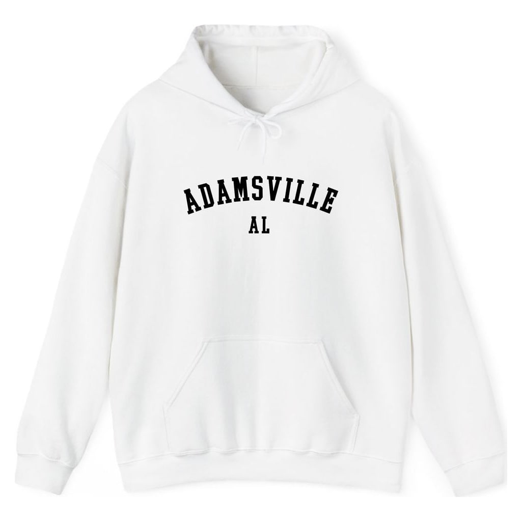 ADAMSVILLE ALABAMA ARCHED — White