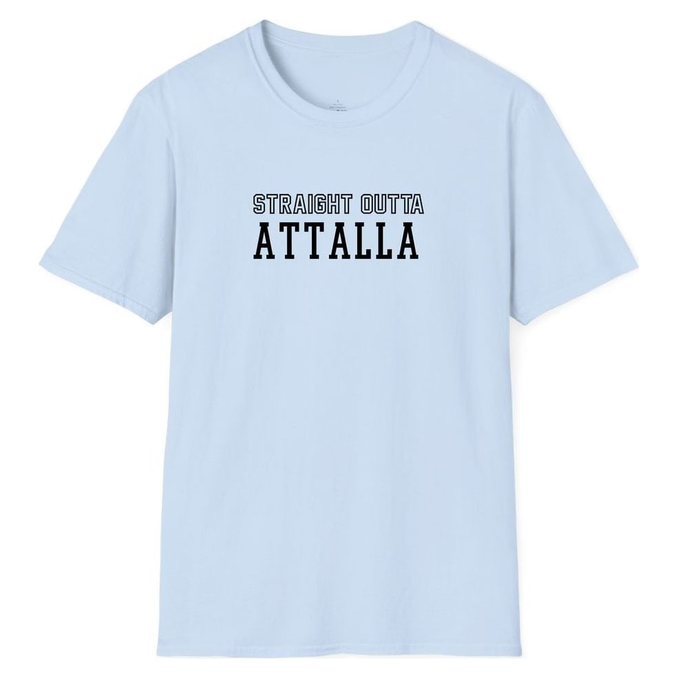 STRAIGHT OUTTA ATTALLA — Light Blue