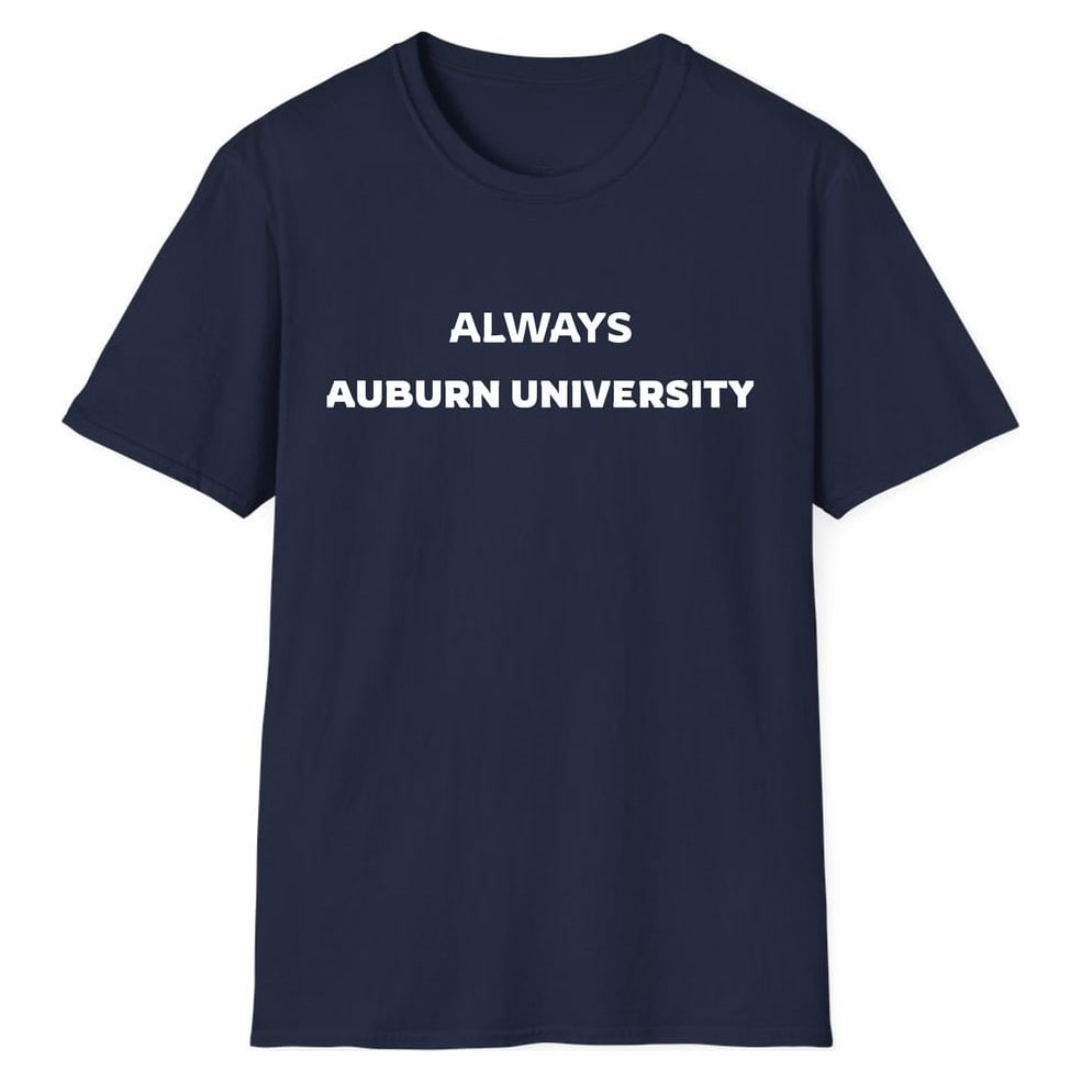 ALWAYS AUBURN UNIVERSITY — Navy