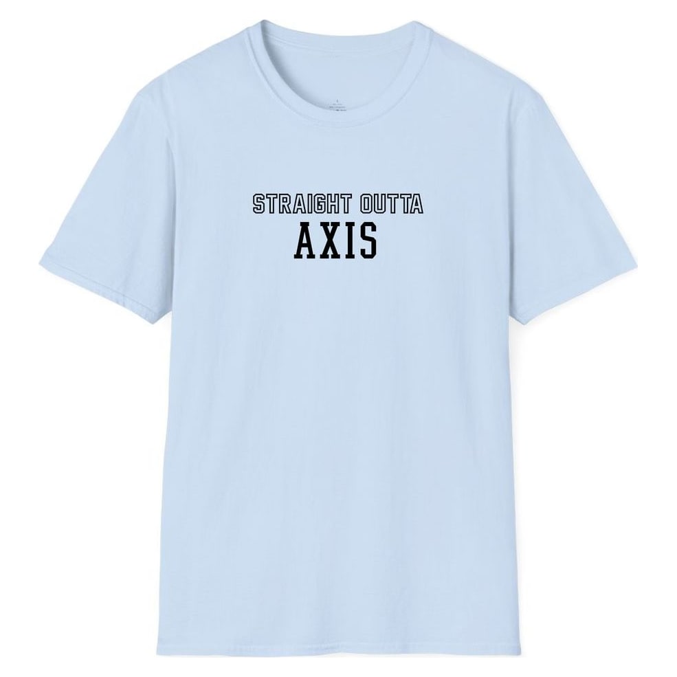 STRAIGHT OUTTA AXIS — Light Blue