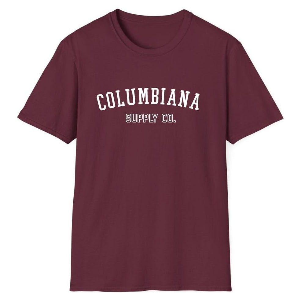 COLUMBIANA SUPPLY CO. — Maroon