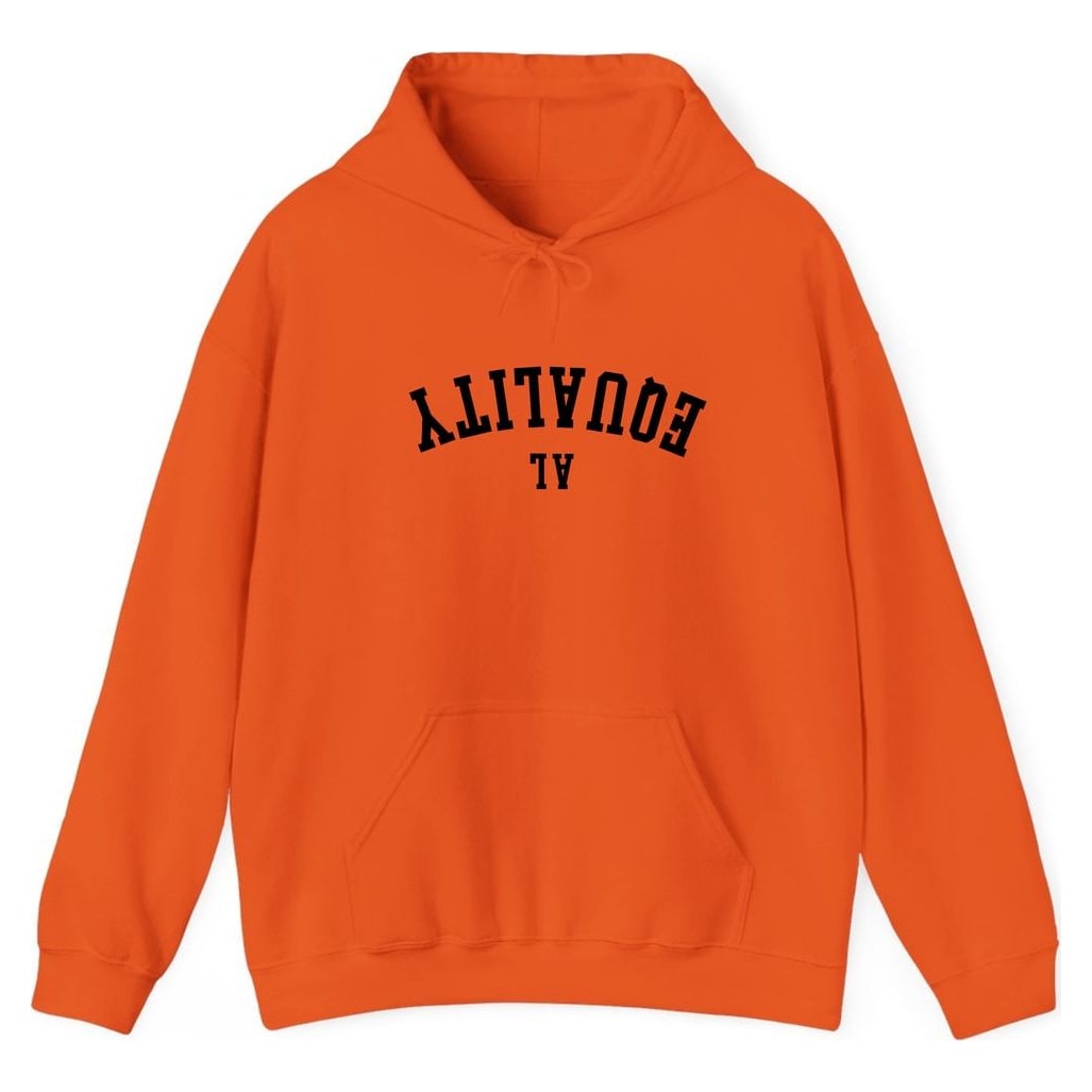EQUALITY ALABAMA ARCHED - UPSIDE DOWN — Orange