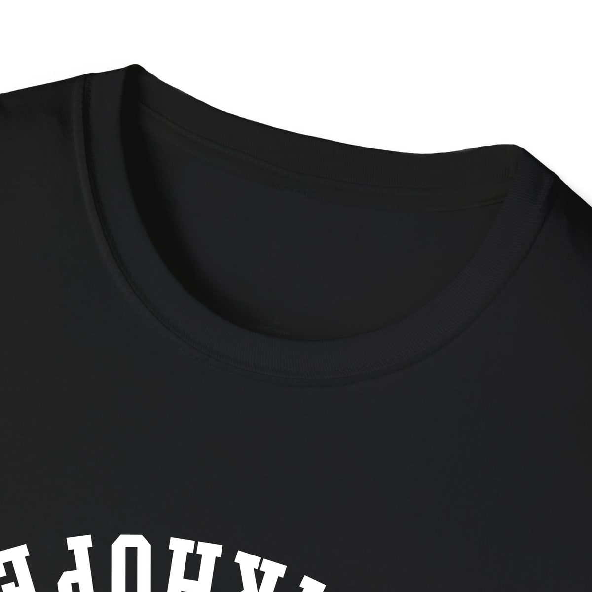 Fairhope ALABAMA ARCHED - UPSIDE DOWN — Black — view 3