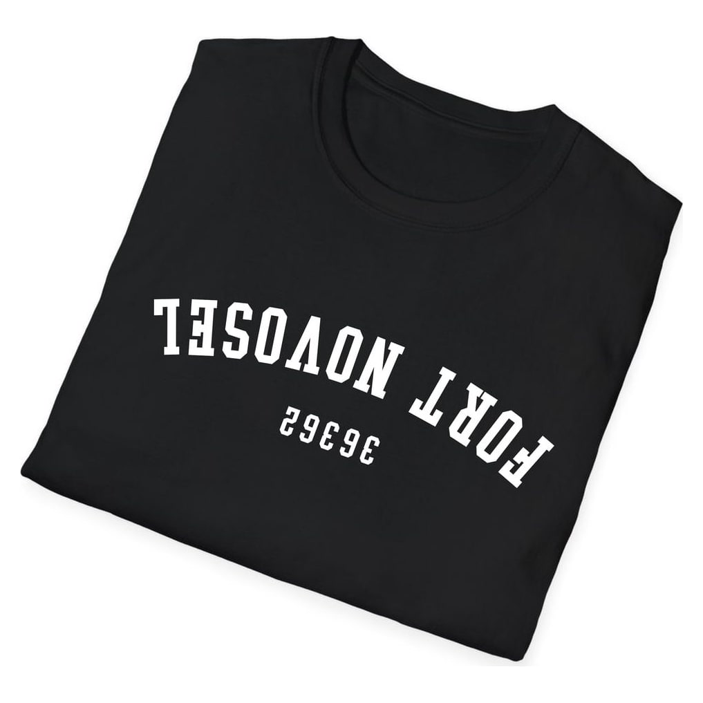 Fort Novosel 36362 ARCHED - UPSIDE DOWN — Black — view 4