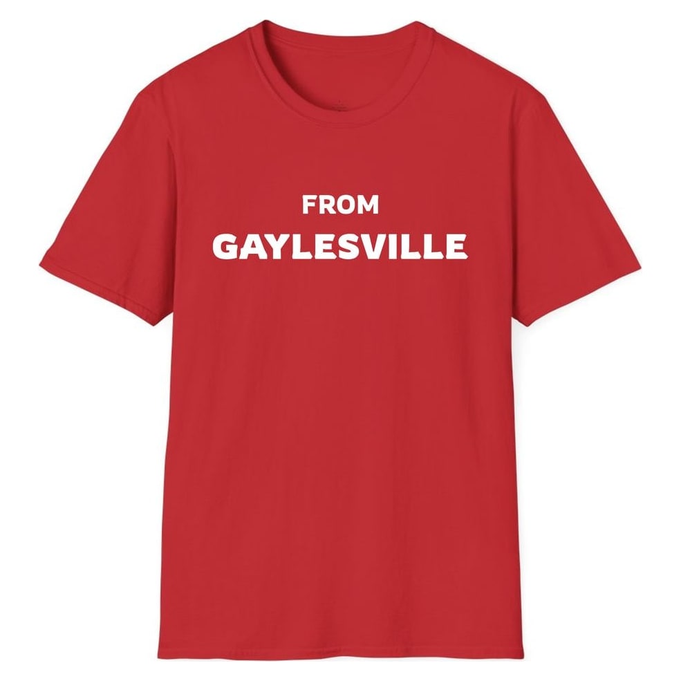 FROM GAYLESVILLE — Red
