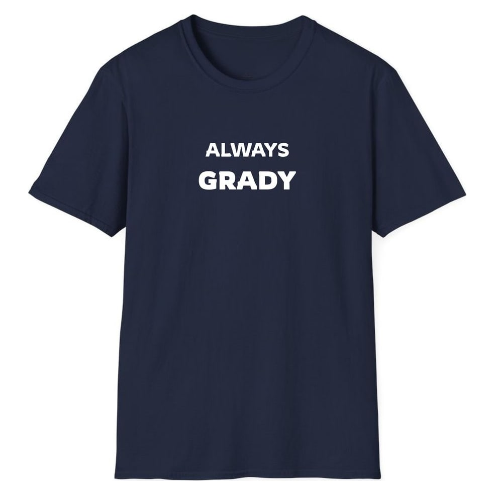ALWAYS GRADY — Navy