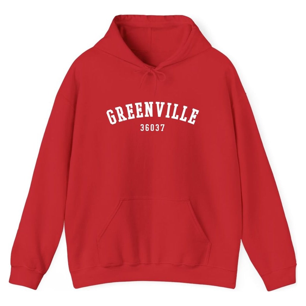 GREENVILLE 36037 ARCHED — Red