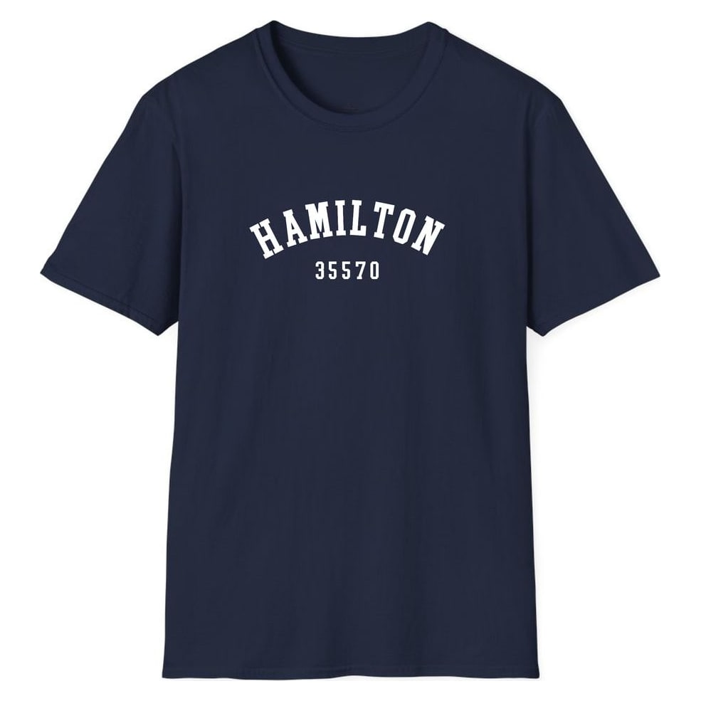 HAMILTON 35570 ARCHED — Navy
