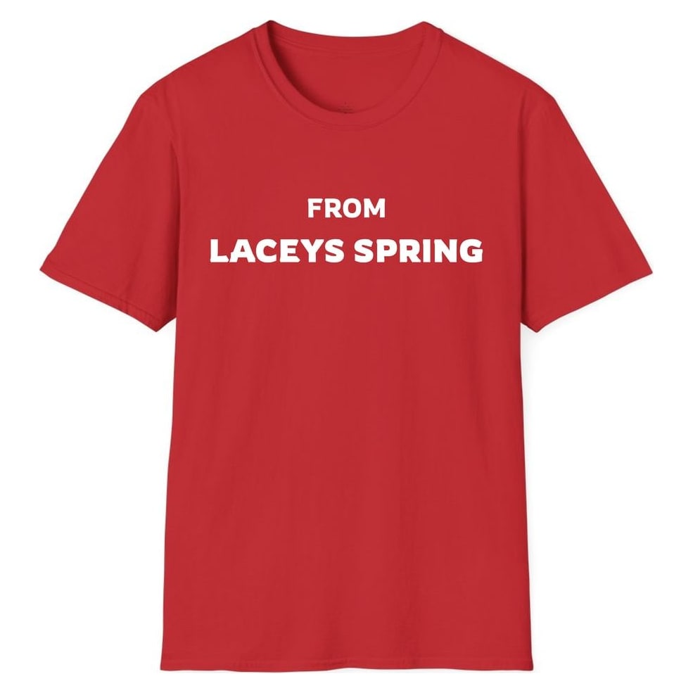 FROM LACEYS SPRING — Red