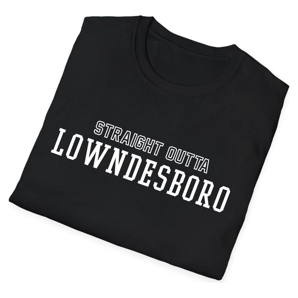 STRAIGHT OUTTA Lowndesboro — Black — view 4