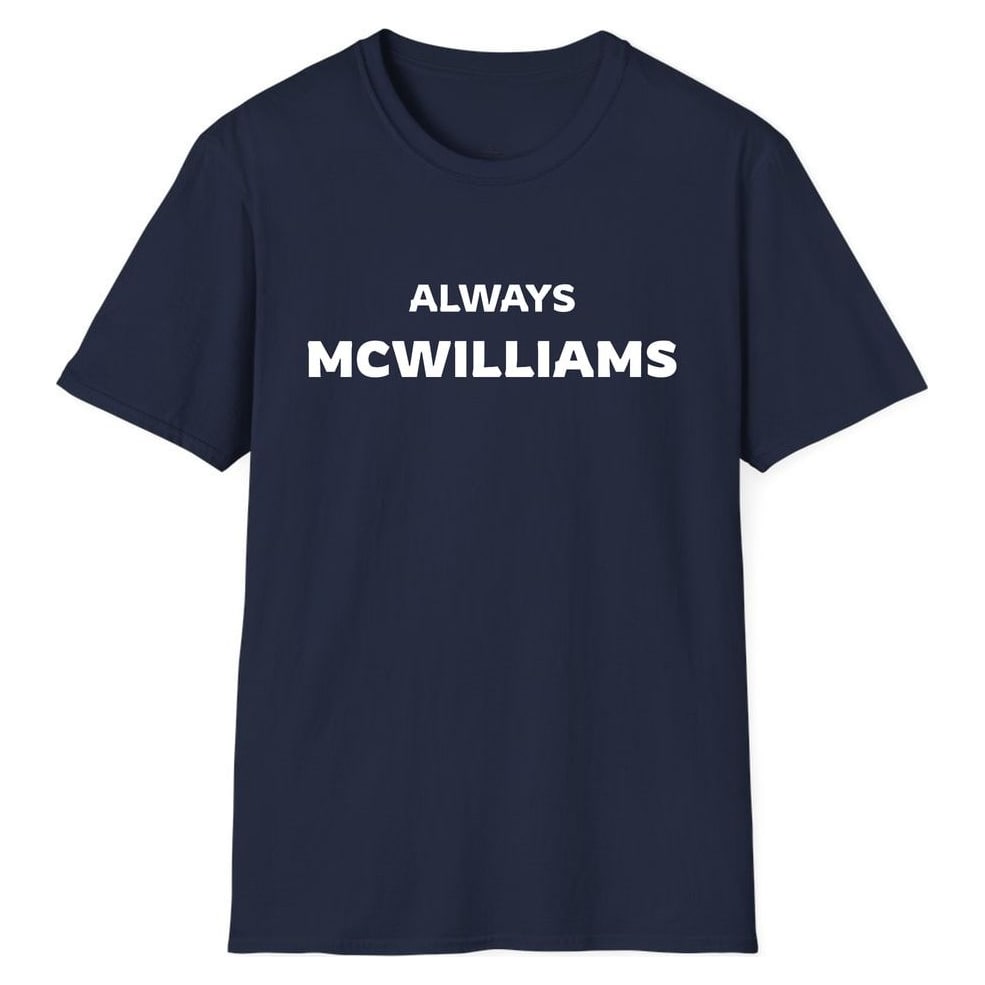 ALWAYS MCWILLIAMS — Navy