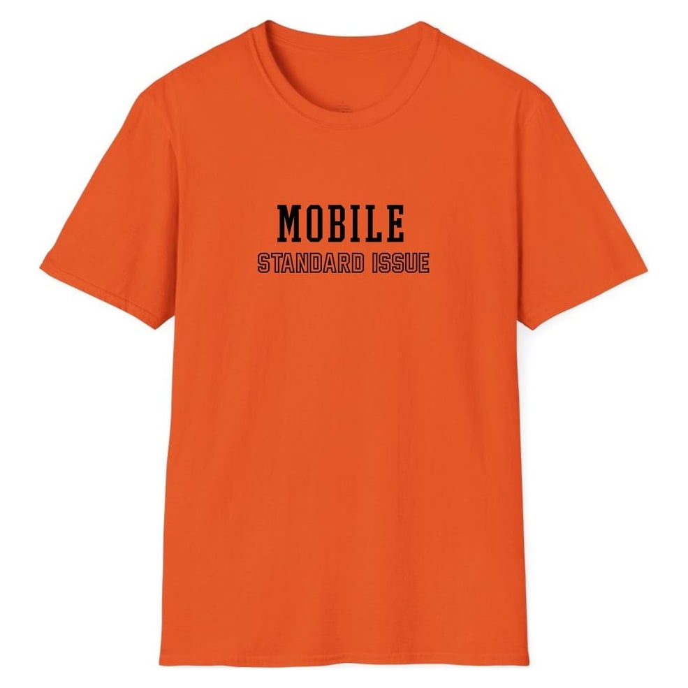 MOBILE STANDARD ISSUE — Orange