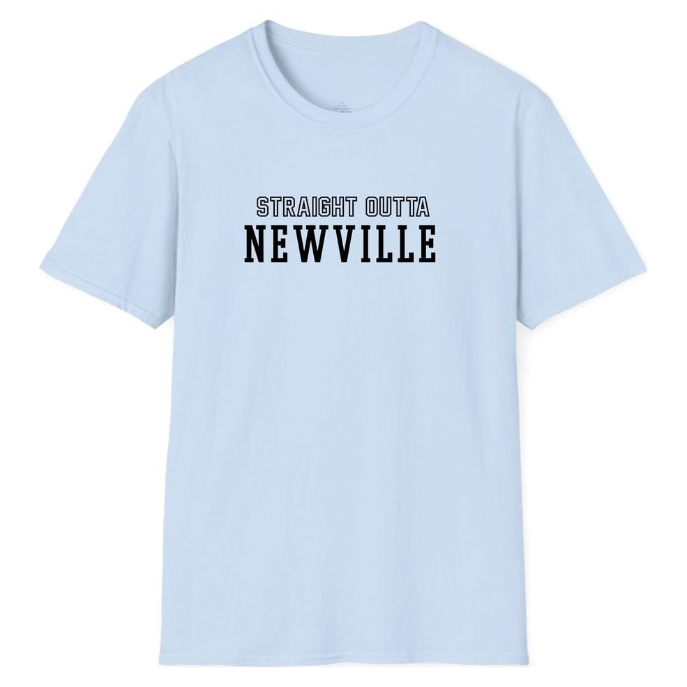 STRAIGHT OUTTA NEWVILLE — Light Blue