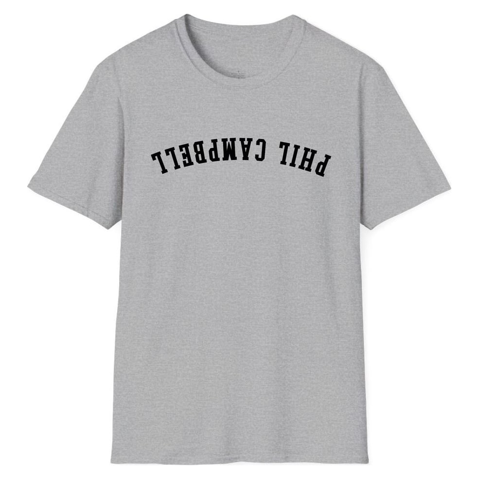 PHIL CAMPBELL ARCHED - UPSIDE DOWN — Sport Grey