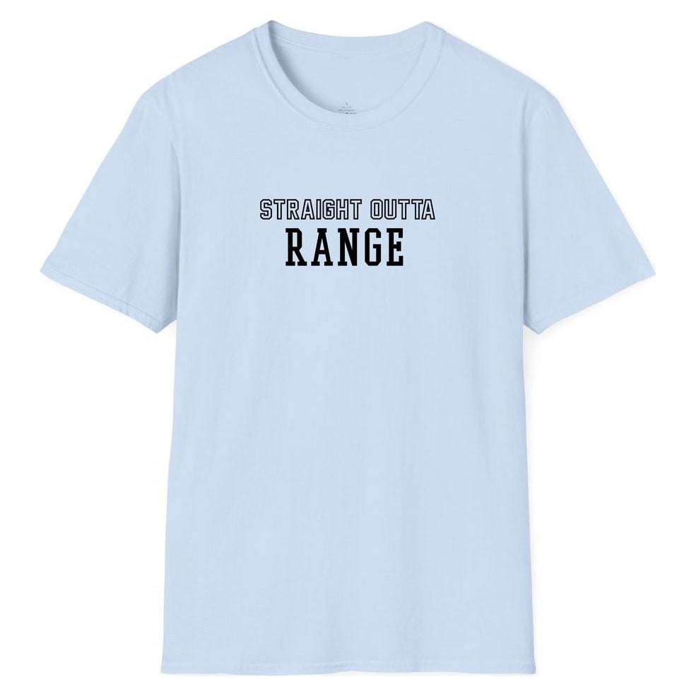 STRAIGHT OUTTA RANGE — Light Blue