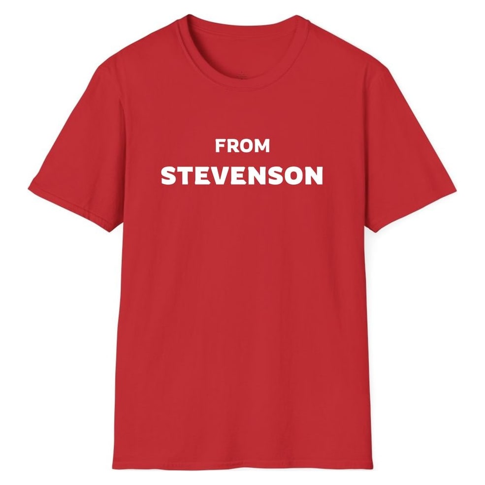 FROM STEVENSON — Red