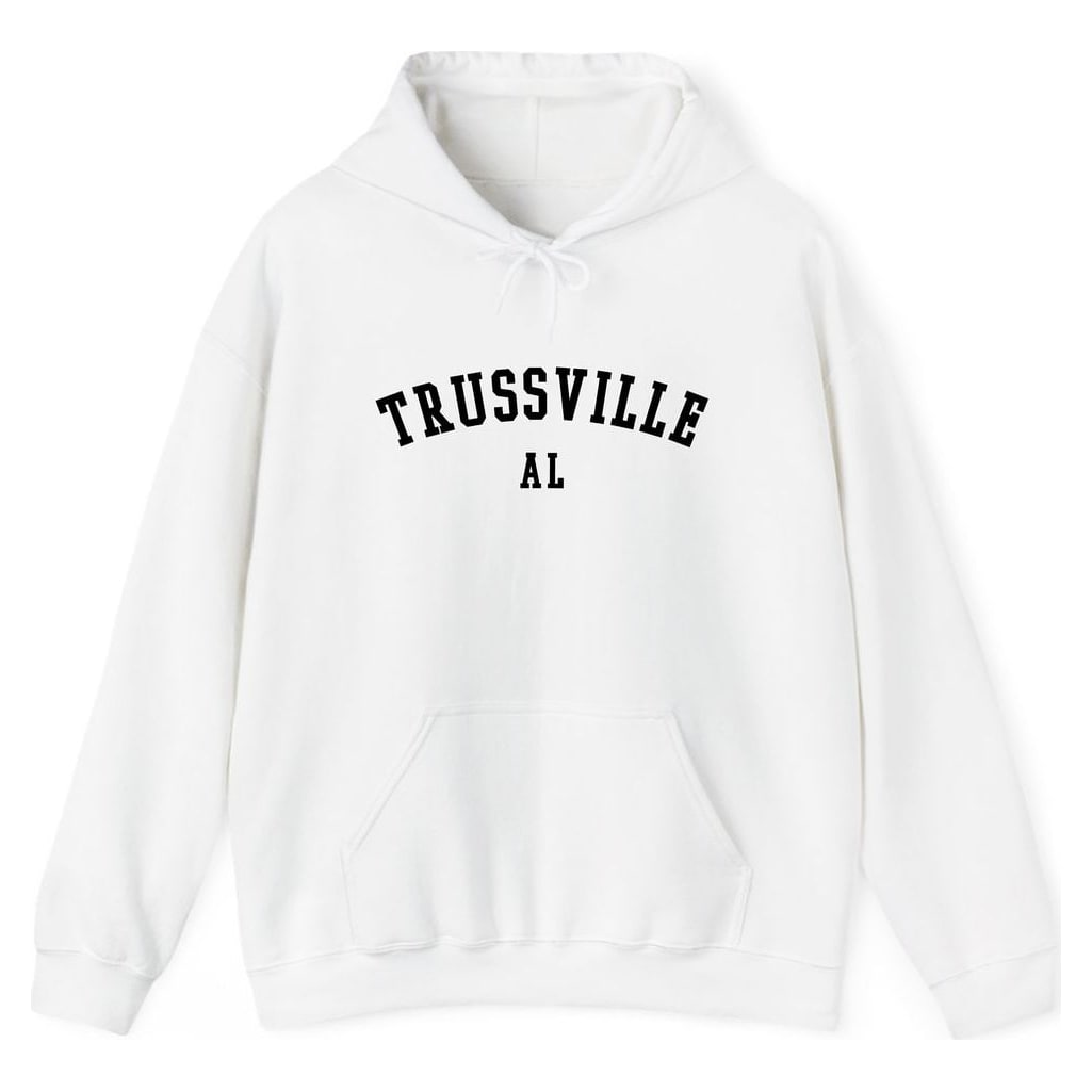 TRUSSVILLE ALABAMA ARCHED — White