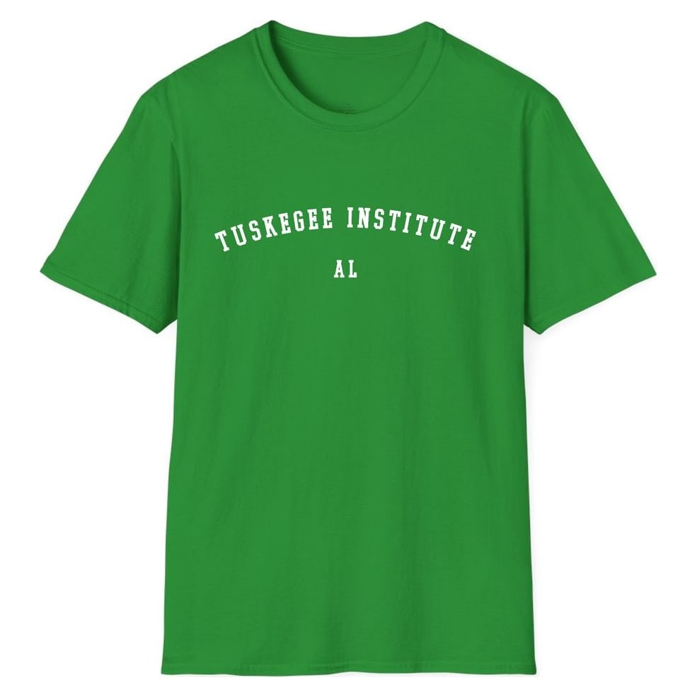 TUSKEGEE INSTITUTE ALABAMA ARCHED — Irish Green