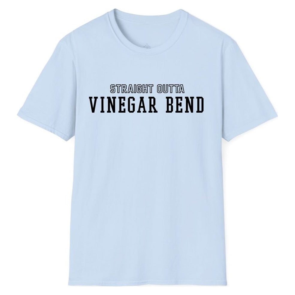 STRAIGHT OUTTA VINEGAR BEND — Light Blue