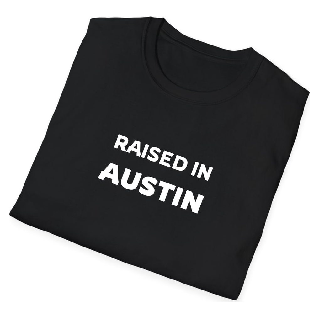 RAISED IN Austin — Black — view 4