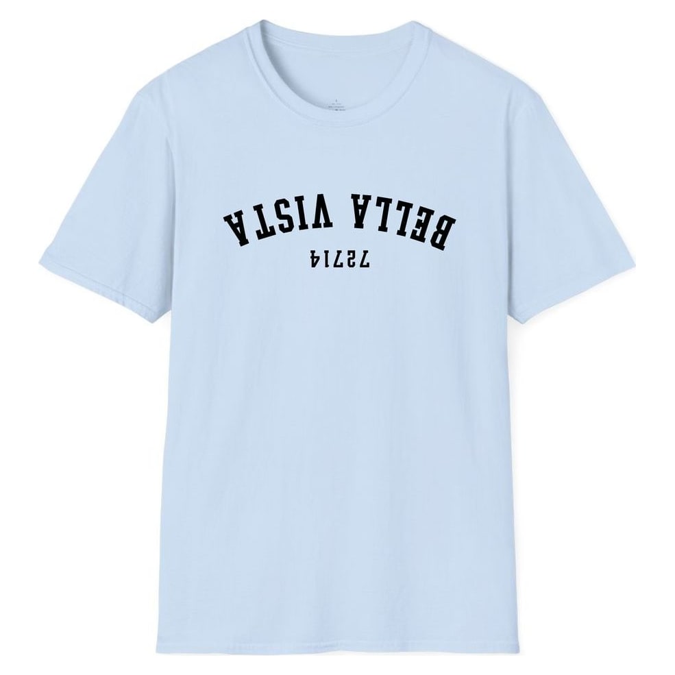 BELLA VISTA 72714 ARCHED - UPSIDE DOWN — Light Blue