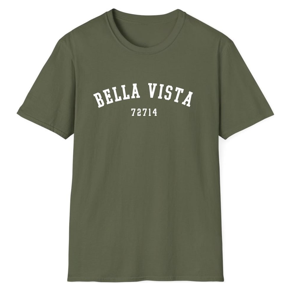 BELLA VISTA 72714 ARCHED — Military Green
