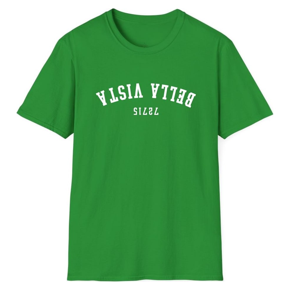 BELLA VISTA 72715 ARCHED - UPSIDE DOWN — Irish Green