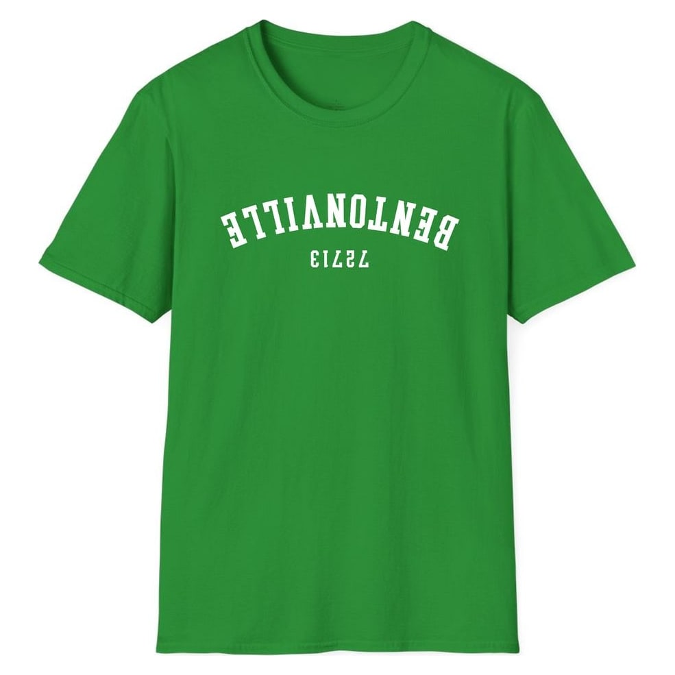 BENTONVILLE 72713 ARCHED - UPSIDE DOWN — Irish Green