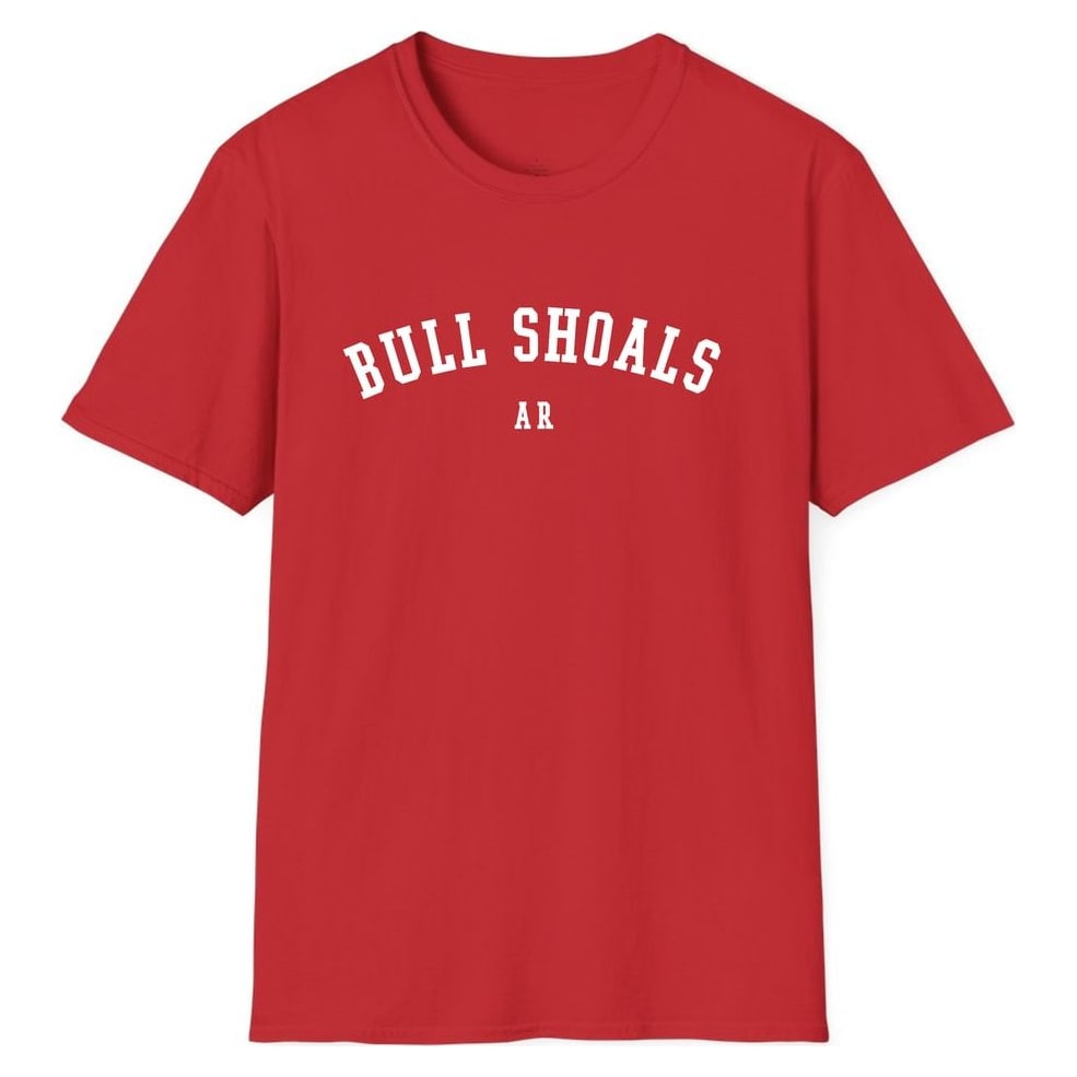 BULL SHOALS ARKANSAS ARCHED — Red
