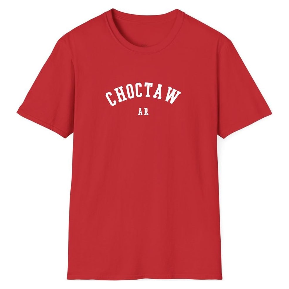 CHOCTAW ARKANSAS ARCHED — Red