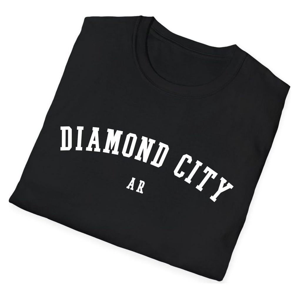 Diamond City ARKANSAS ARCHED — Black — view 4