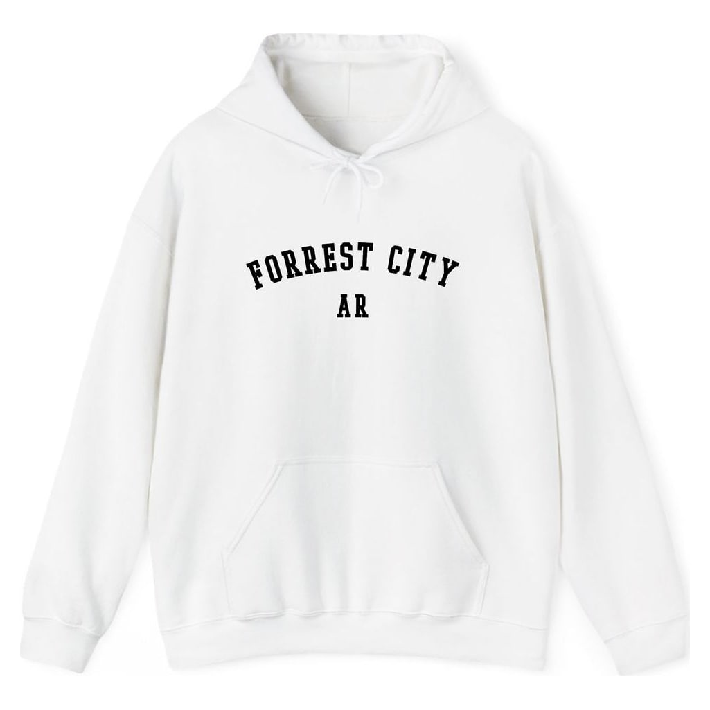 FORREST CITY ARKANSAS ARCHED — White