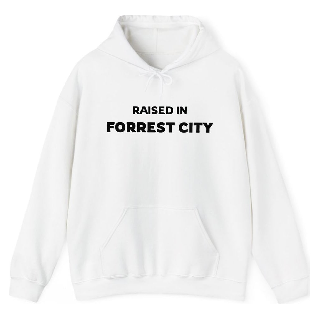 RAISED IN FORREST CITY — White