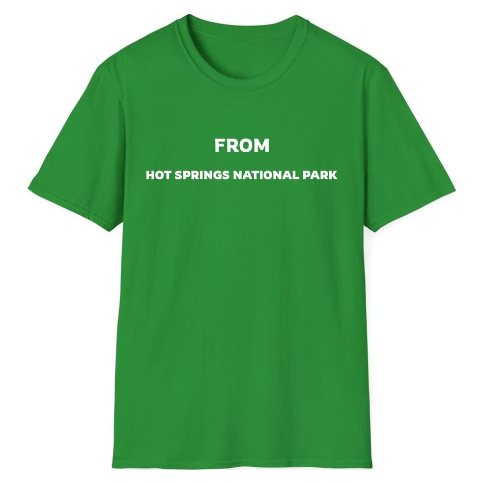 FROM HOT SPRINGS NATIONAL PARK — Irish Green