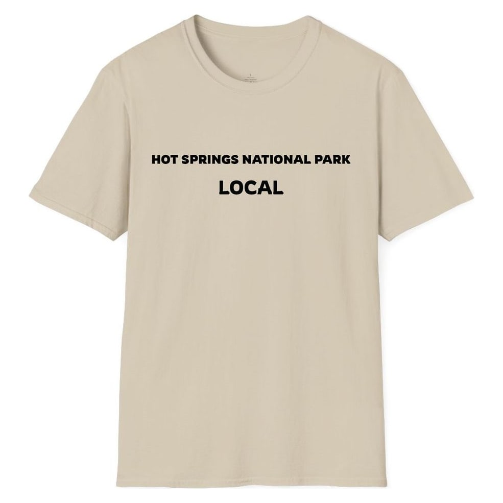 HOT SPRINGS NATIONAL PARK LOCAL — Sand