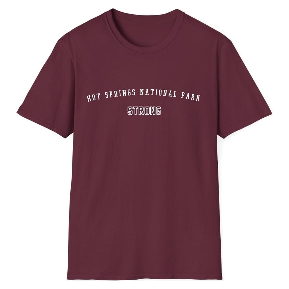 HOT SPRINGS NATIONAL PARK STRONG — Maroon