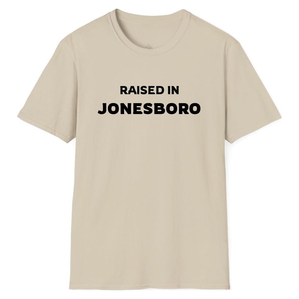 RAISED IN JONESBORO — Sand