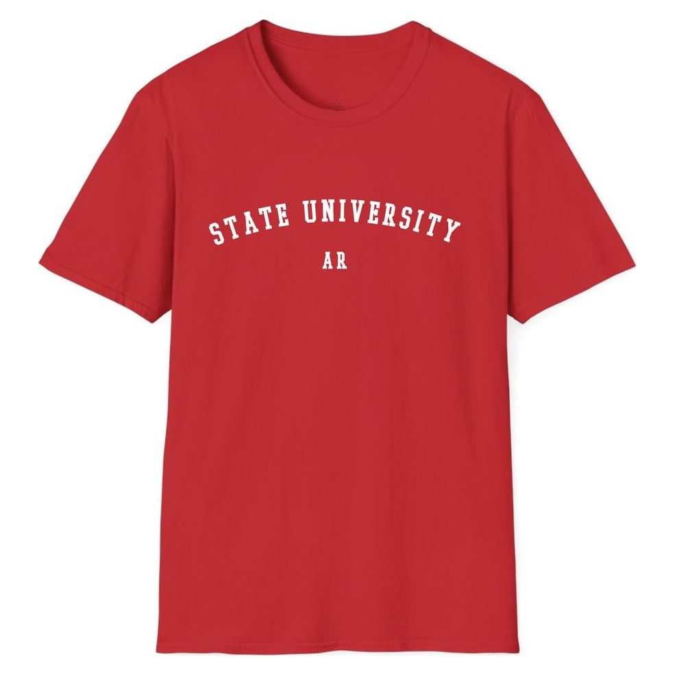 STATE UNIVERSITY ARKANSAS ARCHED — Red