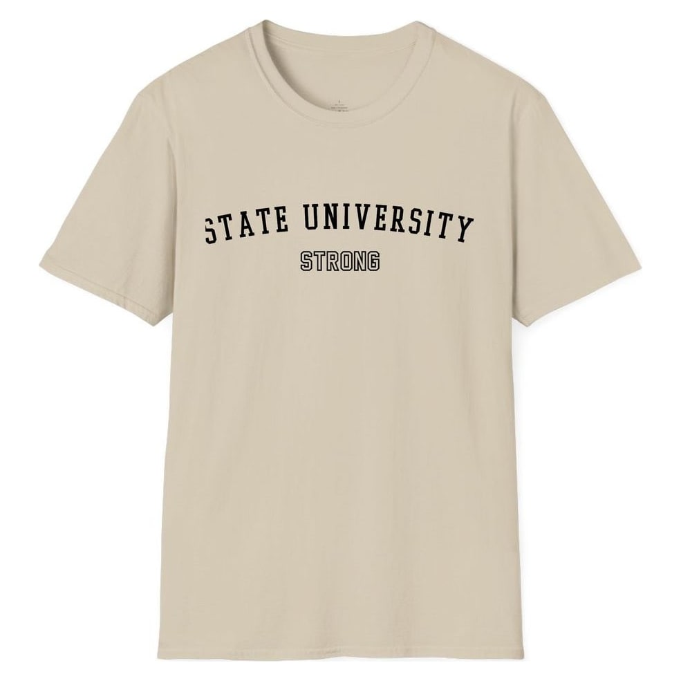 STATE UNIVERSITY STRONG — Sand
