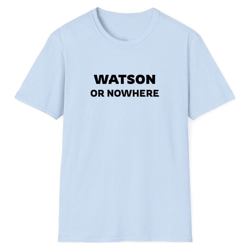 WATSON OR NOWHERE — Light Blue