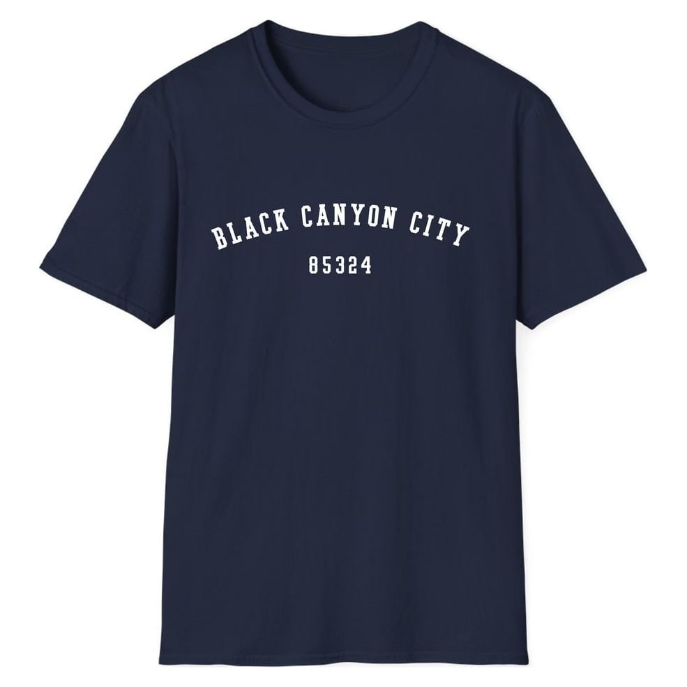 BLACK CANYON CITY 85324 ARCHED — Navy