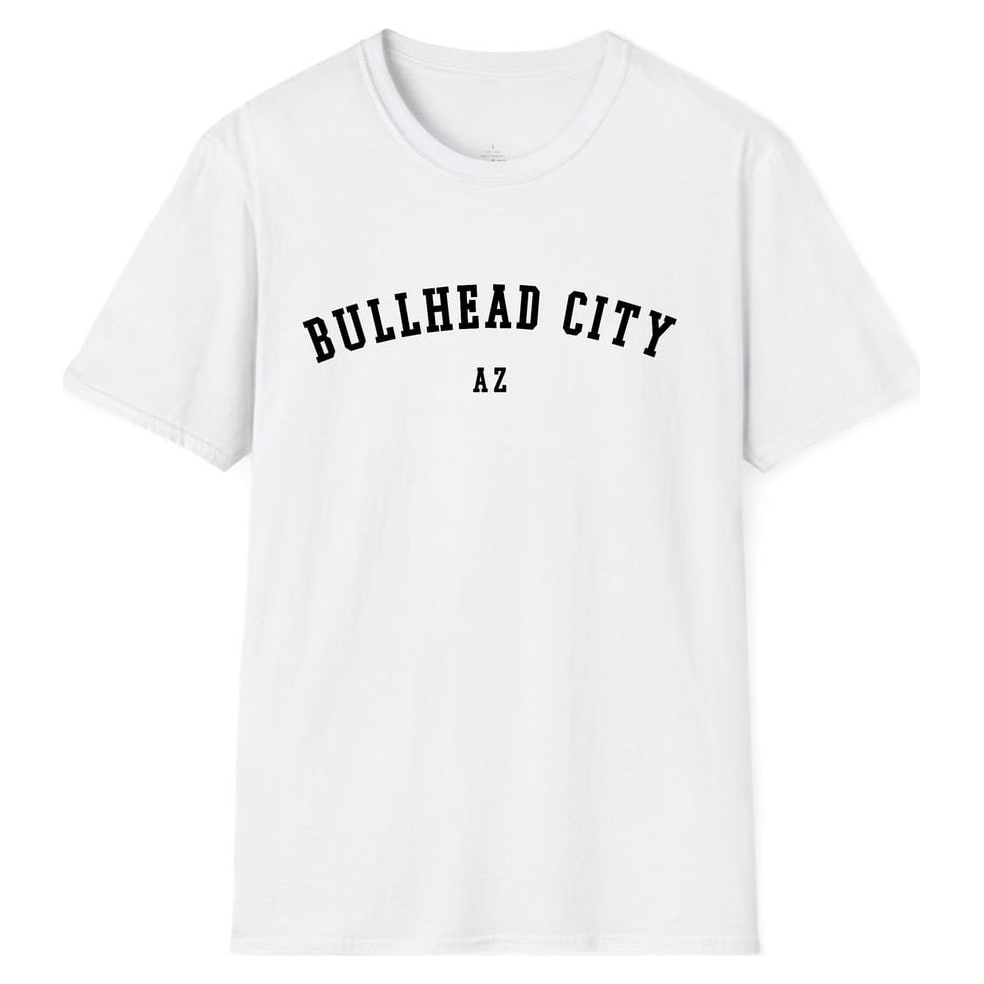BULLHEAD CITY ARIZONA ARCHED — White