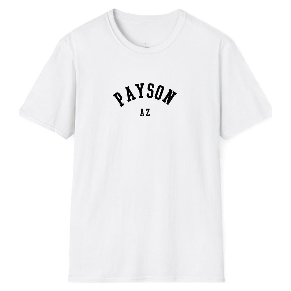 PAYSON ARIZONA ARCHED — White