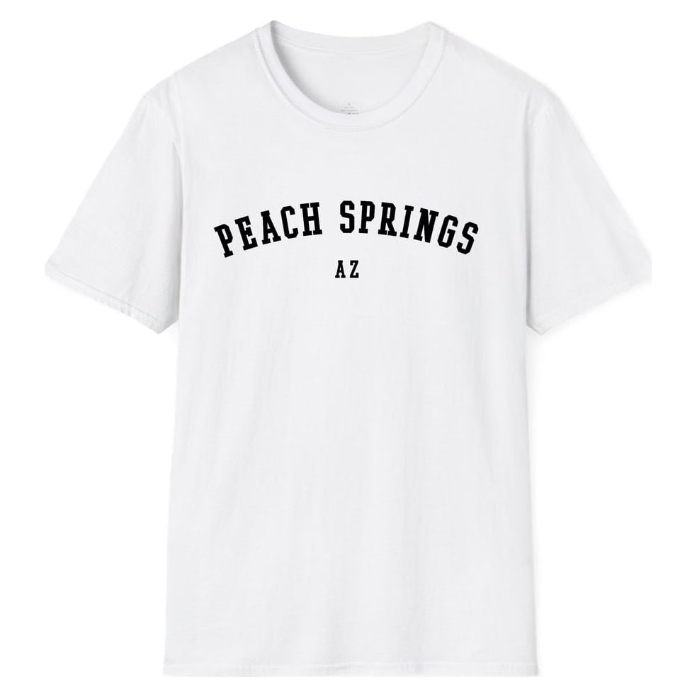PEACH SPRINGS ARIZONA ARCHED — White