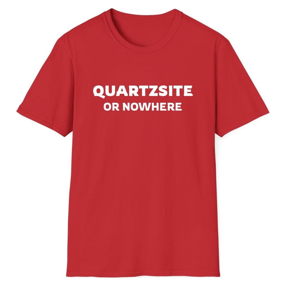 QUARTZSITE OR NOWHERE — Red